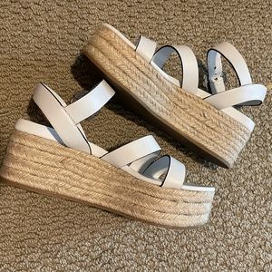 Miu Miu AUTHENTIC flat form sandals IT 37 (sz 7)